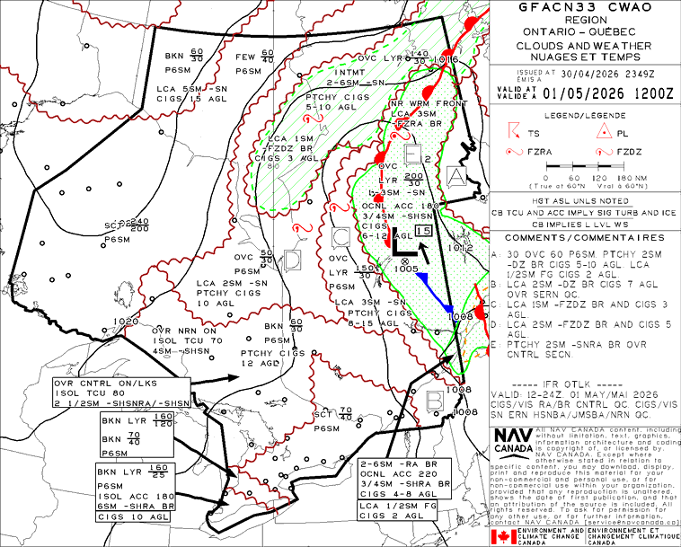 GFA Clouds & weather 05-01 12:00Z (8:00am ET)